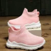Zapatillas deportivas sin cordones para chicas cómodas
