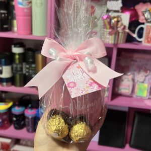 Vaso térmico con ferreros