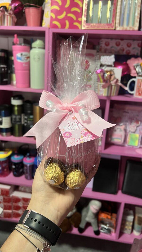 Vaso térmico con ferreros