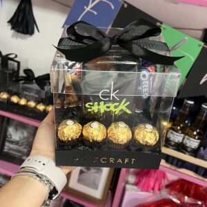 Caja con perfume Calvin Klein y chocolates