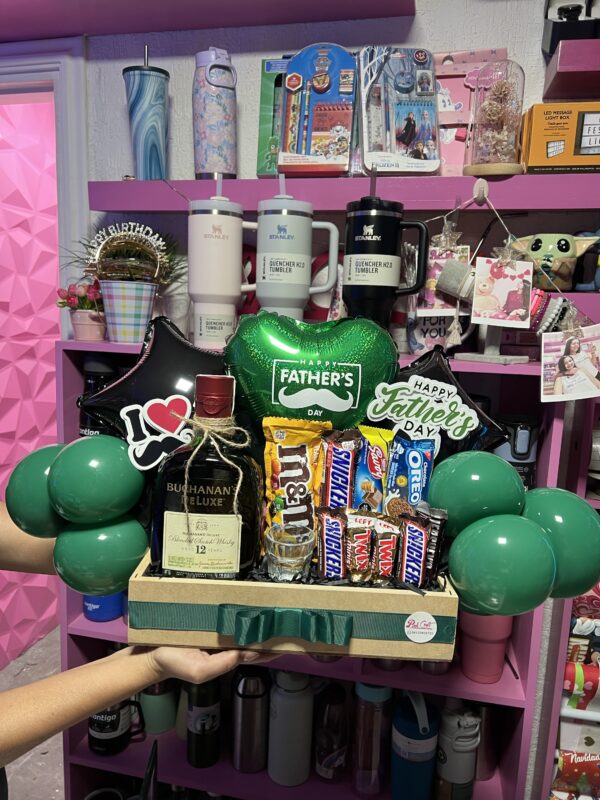 Arreglo maxi con botella